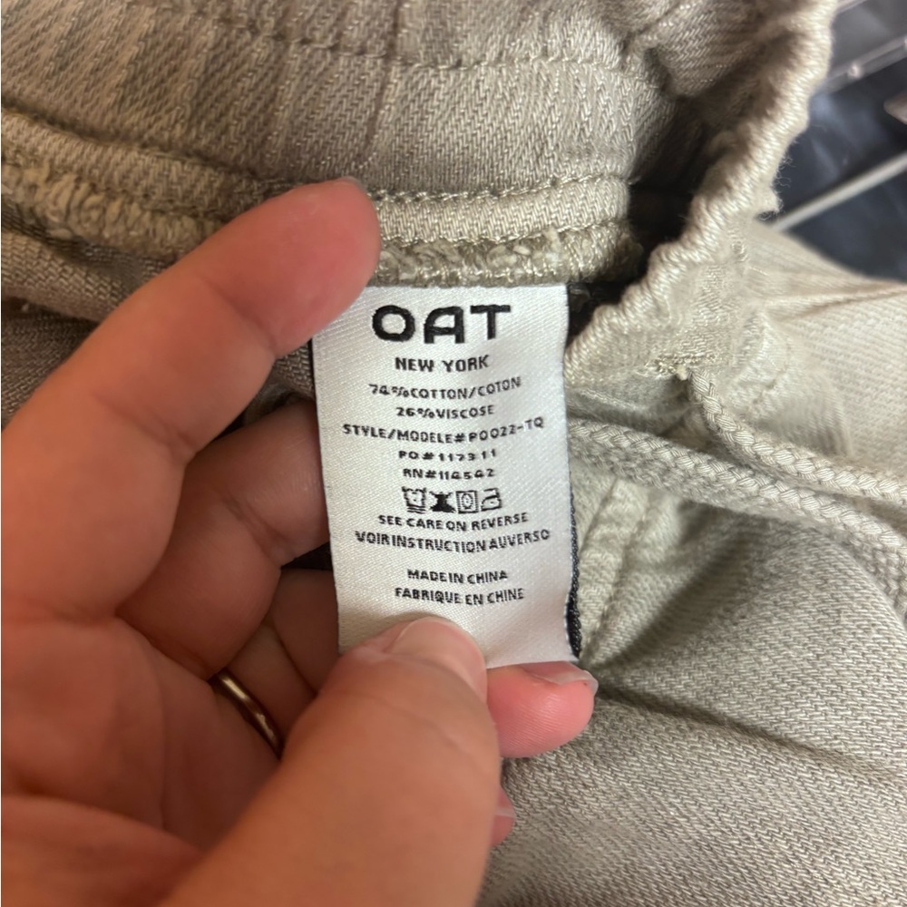 OAT New York Cropped Drawstring Pants | Women’s L - Picture 5 of 11